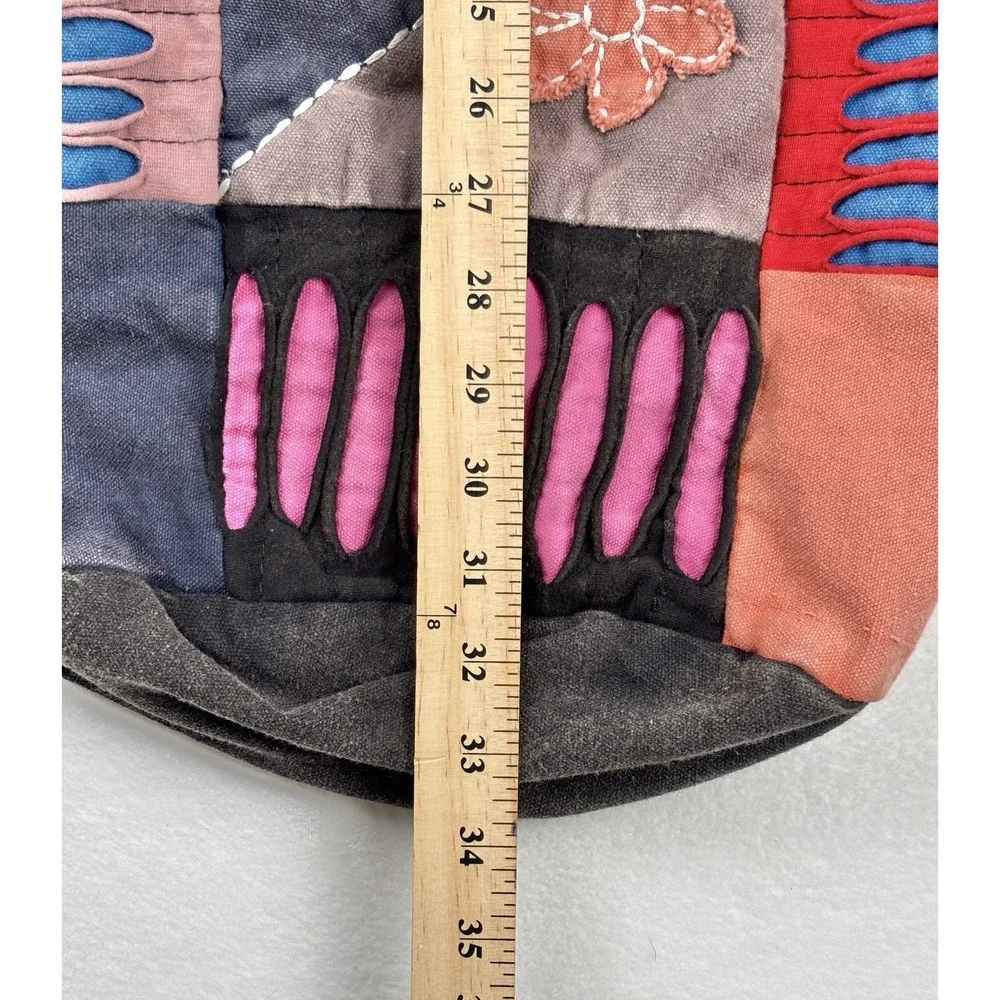 Patchwork Slouch Shoulder Bag Boho Hippie Festival Hobo‎ Purse
